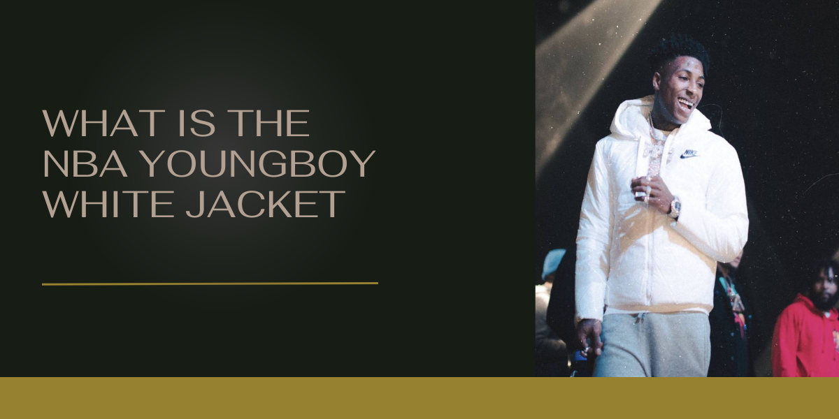A Unique style NBA Youngboy White Jacket
